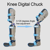 Adjustable Pads Leg Ankle Brace-Orthopedic Knee Support Joint Pain Relief- Protector Bone Orthosis Ligament