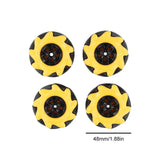Mecanum Wheel Left /Right Wheels 48/60/80MM High Hardness Smart Robot Car Accessories DIY Toy Components