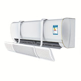 1pc Air Conditioning Deflector Keep Your Home Cool And Comfortable With This Easily Adjustable Portable Air Conditioner Deflector Wall Mount Universal Wind Screen Cover!