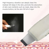 5 in 1 Ultrasonic Skin Scrubber Care Tools Deep Cleaning Blackhead Remover Device Hot & Cold Scraping Beauty Equipment