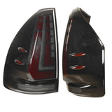 Car LED Tail Light Digital Theme LED Rear Lamp ABS PMMA PC High Brightness Fast Moving Animation 1 Pair for Replacement