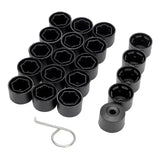 16+4 Pcs Car Tire Wheel Hub Nut Bolt Tyre Screw Cap Protection Cover Caps Anti-Rust Waterproof