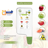 Greentest-ECO4F Home Kitchen Nitrate Tester Upgrade Radiation Detector with Capacitive Screen BT Function and APP Control