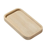 Camping Portable Picnic Fruits Vegetables Chopping Boards Lacquerless Double-Sided Outdoor Wooden Cutting Board
