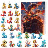 Gifts Including Adorable 2D Dragon Baby Dolls & Stunning Christmas PendantChristmas Countdown Calendar Featuring 24 Surprise