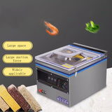 Food Packing hine Wet and Dry Commercial Home Fully Automatic Small Vacuum Compressor Bag Sealer
