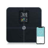 1pc Body Fat Scale, VA Large Display Scale For Body Weight, High Accurate Digital Bathroom Scale, Rechargeable BMI Smart Weight Scale With Body Fat Muscle Heart Rate, 16 Body Compositions With Trend