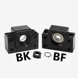 BK BF Set BK12/15/17/20 Kits One pc BF12 BF15 Ball Screw End Support for RM1204 SFU1605 SFU2005 CNC hine XYZ Axis Part