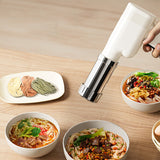Electric Cordless Portable Noodle Maker 5 Molds USB Charging for Homemade Pasta