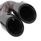 2pcs Quad Exhaust Tip Replacement Tailpipe for GTS Style 68mm Inlet 120mm Outlet Fit for Cayenne 2016 2017 2018 System Parts