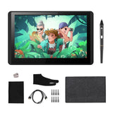 Bisofice 11.6 Inch 12HD-A H-IPS LCD Graphics Drawing Tablet Monitor 8192 Pressure Level Passive Technology with Tilt Function