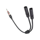 New Car Adapter Two Female One Male Antenna