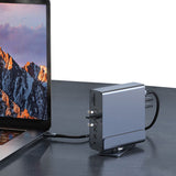 Powerful Docking Station with PD 100W, HDMI 60HZ, DP 4K, USB 3.0/2.0, RJ45 Gigabit Network, SD & TF Card Reader
