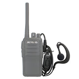 Retevis Walkie Talkie Earphones RE-3120 K - Dual Pin Ear Hook - J9118