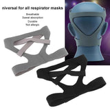 1 Pcs Elastic Anti-snoring Headband Washable Respirator Head Belt Breathable Universal Nasal Mask Face Masks Straps Medical
