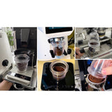 58.4MM Dosing Ring Brewing Bowls Sniffing Mug Powder Feeder Tank Coffee Tamper Espresso Cafe Accessory