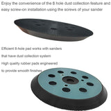 3Pcs 5 Inch 8 Hole Sander Hook And Loop Replacement Sanding Pad For Makita BO5010,BO5030/K,BO5031K,BO5041K,XOB01Z Sander