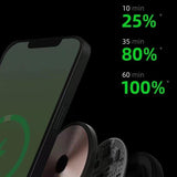 Flexible Phone Holder Stand 15w Fast Wireless Charging Magnetic Car Mount Iphone for Magsafe