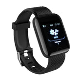 116Plus Waterproof Sports Tracker Bracelet Heart Rate Monitor Blood Pressure Smart Watch