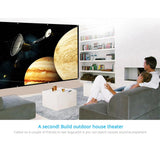 100/120-inch 16:9 Projector Portable HD Projection Screen Foldable Wall Mounted for Home Theater Office Indoors Outdoors