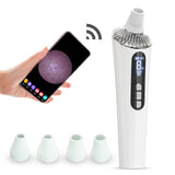 Ultrasonic Beauty Multifunctional Skin Care Face Sonic Electric 2 In 1 Facial Cleansing Brush with Blackhead Remover Tools