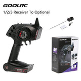 Original High Quality GoolRC TG3 2.4G 3CH Digital Radio Remote Control Transmitter with Receiver for RC Car Boat