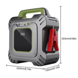 Jump Starter 12V Auto Emergency Start Supply Portable Power Bank Super Capacitor 1500A Current Car Repair Tool