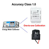 Tuya WiFi Intelligent Bidirectional Single-phase Energy Solar PV System Power Production Consumption Monitoring Meter