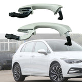 Top-2PCS Front Left And Right Exterior Door Handles Kessy 5G0837205Q 5G0837206Q For Golf