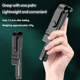 Selfie Stick with Light Portable Phone Tripod for iPhone 15 Pro Max/15/14 Pro/14/13/12/11 Samsung S22 S21 S20 Android