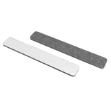 12Pcs Bulletin Bar Self-Adhesive Felt Board Strip For Office Classroom Home Wall Decorative Gray