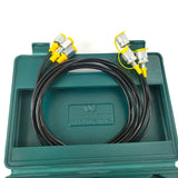 Excavator Meauring Device Hydraulic Gauge Kit with 6 Coupgs Pressure Gauges 3 Test Hose