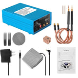 Battery Spot Welder 5000W With 10 Output Adjust, Digital Display Welders For Sopts Welding 18650/26650/32650