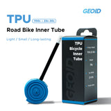 Geoid TPU Inner Tube Road Bicycle Presta Vae Eent Bike Tire Ultralight 700C 23-30C Compact French PV60mm Intensity 36g