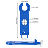 8PCS Solar Connector Tool Wrenches, Solar Panel Connector Assembly Tool For MC4 Connectors, Plastic Solar Wrench Spanner