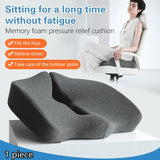 Office memory foam buttoc breathable fart chair ass sedentary seat cushion
