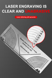20-100 Square Tube Rounded Corner Ruler Two-way 45 And 90 Degree Marking Measure Multifunctional Drawing Tool