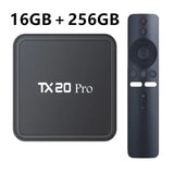 TX20 Pro Android 15 TV Allwinner H313 Quad Core 8K Video Decoding Upgrade 16G 256G 5G 2.4G Dual Wifi BT5.2 Set Top Box