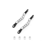 Front And Rear Metal Lower Gains Upgrade Spare Parts Suitable For 1/10 Tamiya CR01 Toy Car Accessories
