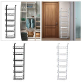 6-Tier Door Organizer - Heavy Duty Narrow Pantry Hanging Storage