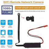 1080P DIY Portable Wifi Ip Mini CCTV Micro Camcorder P2P Wireless Webcam Video Recorder Home Security Nanny Camera Remote