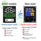 H3Y-2 4 Digital display time JSZ6 Power delay cycle control adjustable 220V 110V DC24V DC12V timer relay