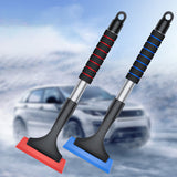 Extendable Ice Scraper with Sponge Handle Car Defrosting Snow Removal Tool Ergonomic Windscreen Protection Accessories