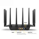 New SUNCOMM SE06 Snapdragon X62 AX1800 4G/5G SMA Antenna Wireless WiFi6 5.8G Hotspot CPE Vpn Mesh 5G sim card Router