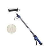 Telescopic Brush hine Latex Brushing Artifact Wall Paint Roller Tool