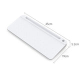 Desktop Keyboard Mini Whiteboard Writing Tempered Glass Business Office Erasable Note Memo Wrist Rest Board Easy Install