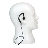 EEK019 walkie talkie with active AI noise cancelling G-type earphones and K-head dual PTT