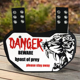 Plate Football Backplate Hard Shell Lower Back High Impact Padding Shoulder Pad for Outdoor Sports