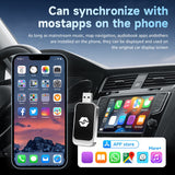 Wired To Wireless CarPlay Android/iOS 2 in 1 Smart Auto AI Box USB Dongle Mini Carplay Adapter for Toyota/Audi/