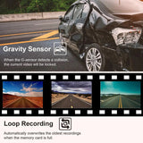 Mirror Camera for Car Touch Screen Video Recorder Rearview mirror Dash Cam Parking Monitoring Clear WIFI Interconnect